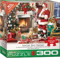 EUROGRAPHICS CASSE-TÊTE 300PCS LARGES PIÈCES - COPAIN DU PÈRE NOEL
